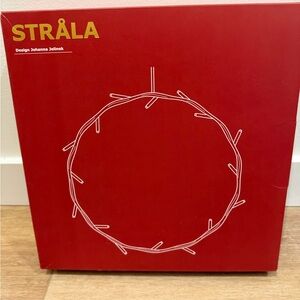 IKEA STRÅLA LED Light- white wreath lights
